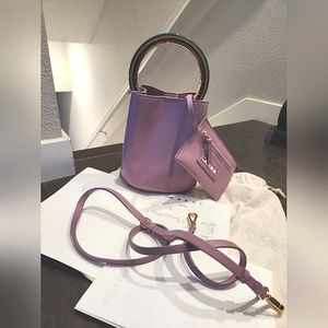 Marni purple bucket bag like new painner